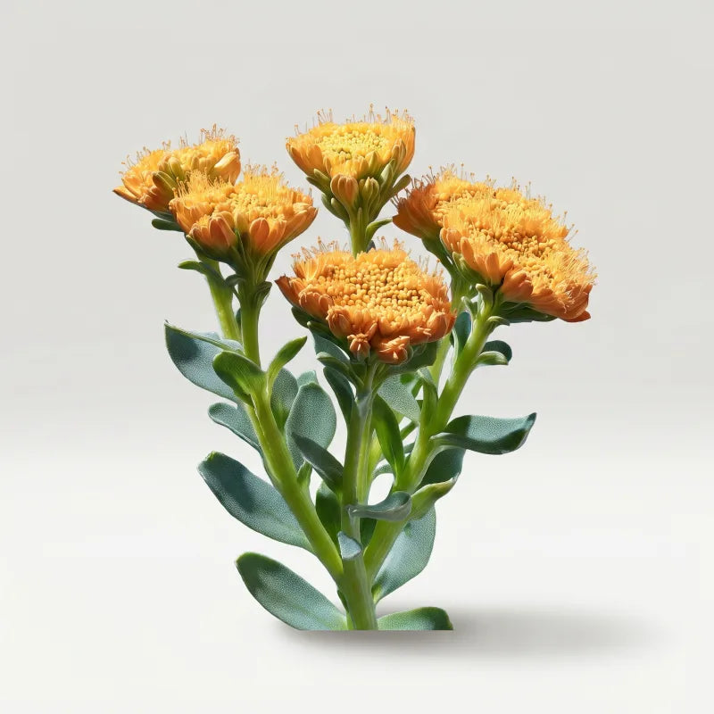 Rhodiola Rosea root, studio close-up